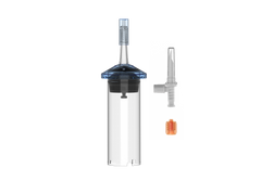 200ml Syringe w. blue tray + Spike