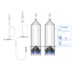 24-Hour Syringe Kit – 2×200ml + Daily Set for Bayer Medrad Stellant CT Dual