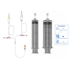 24-Hour Syringe Kit – 1×100ml & 1×200ml Daily Set for Nemoto Dual Shot